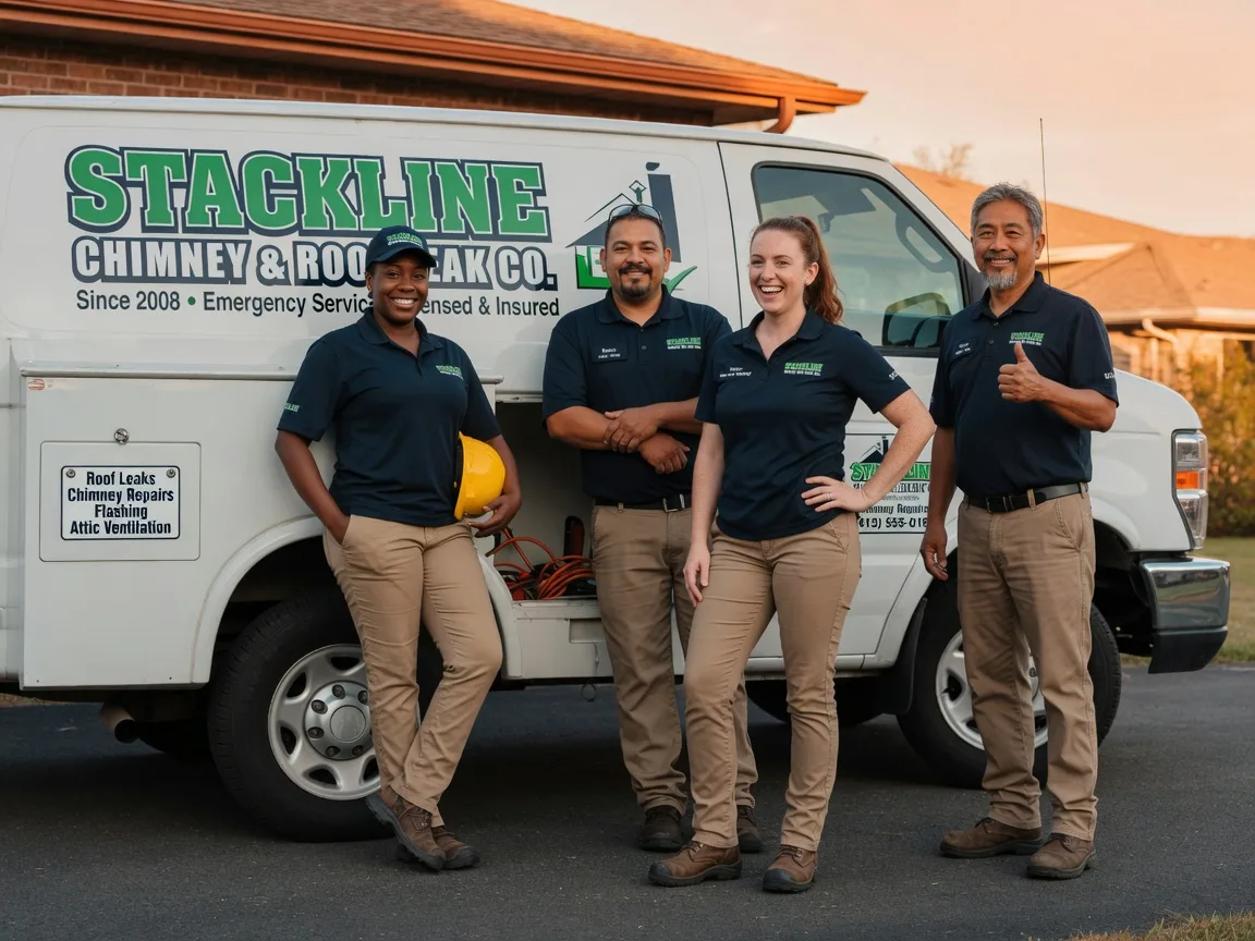 Chimney flashing repair company in Slater, SC